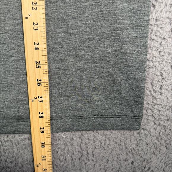 Lululemon Evolution Polo Shirt Mens L Gray Short Sleeve Golf Soft Stretch - Picture 8 of 9